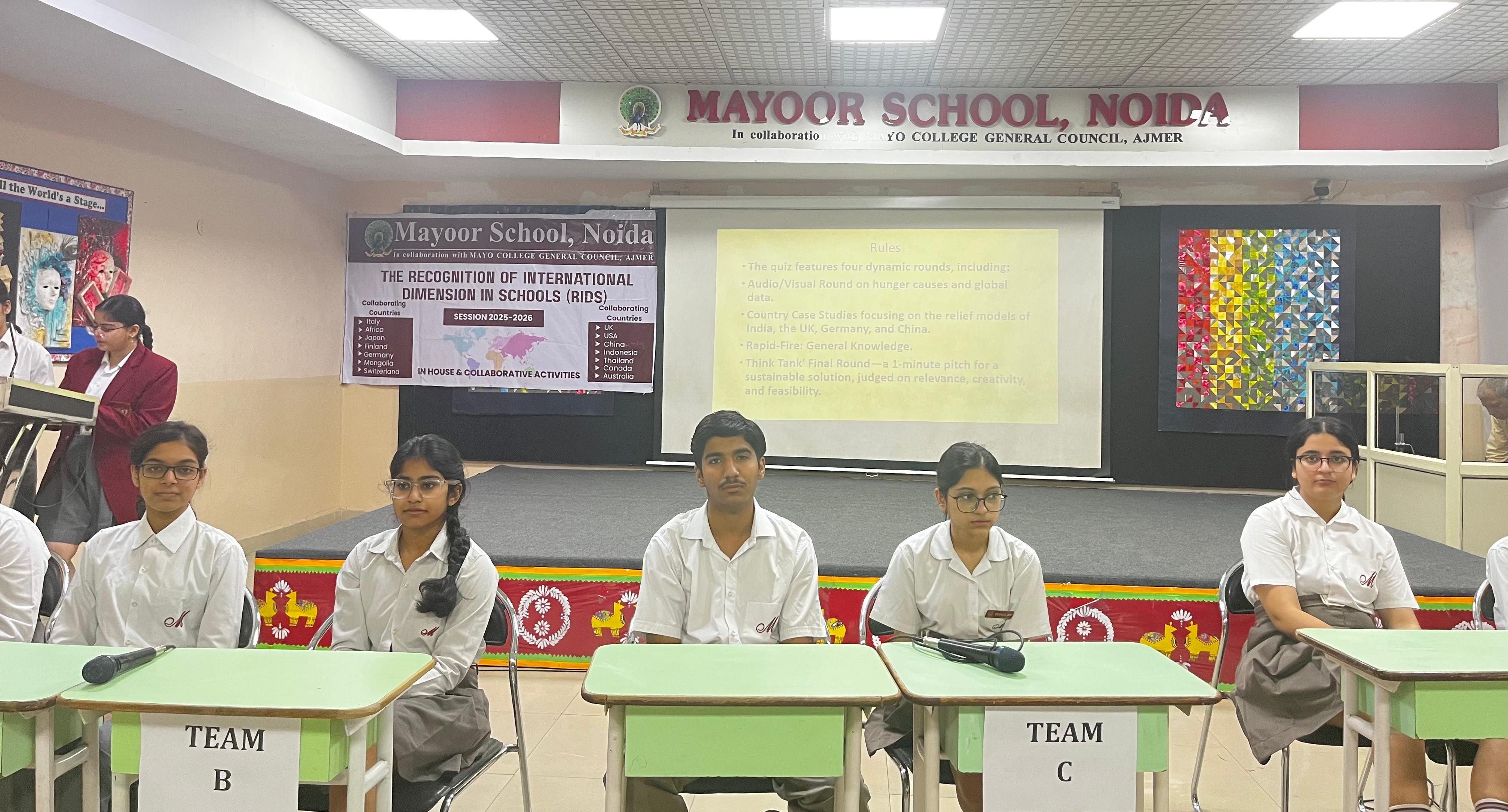 The Quest for Knowledge: 'Jigyasa 2.0' Inter-House Social Science Quiz